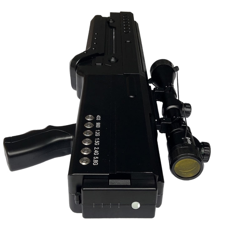  梁园手持便携式枪型低空防御反制六通道B型